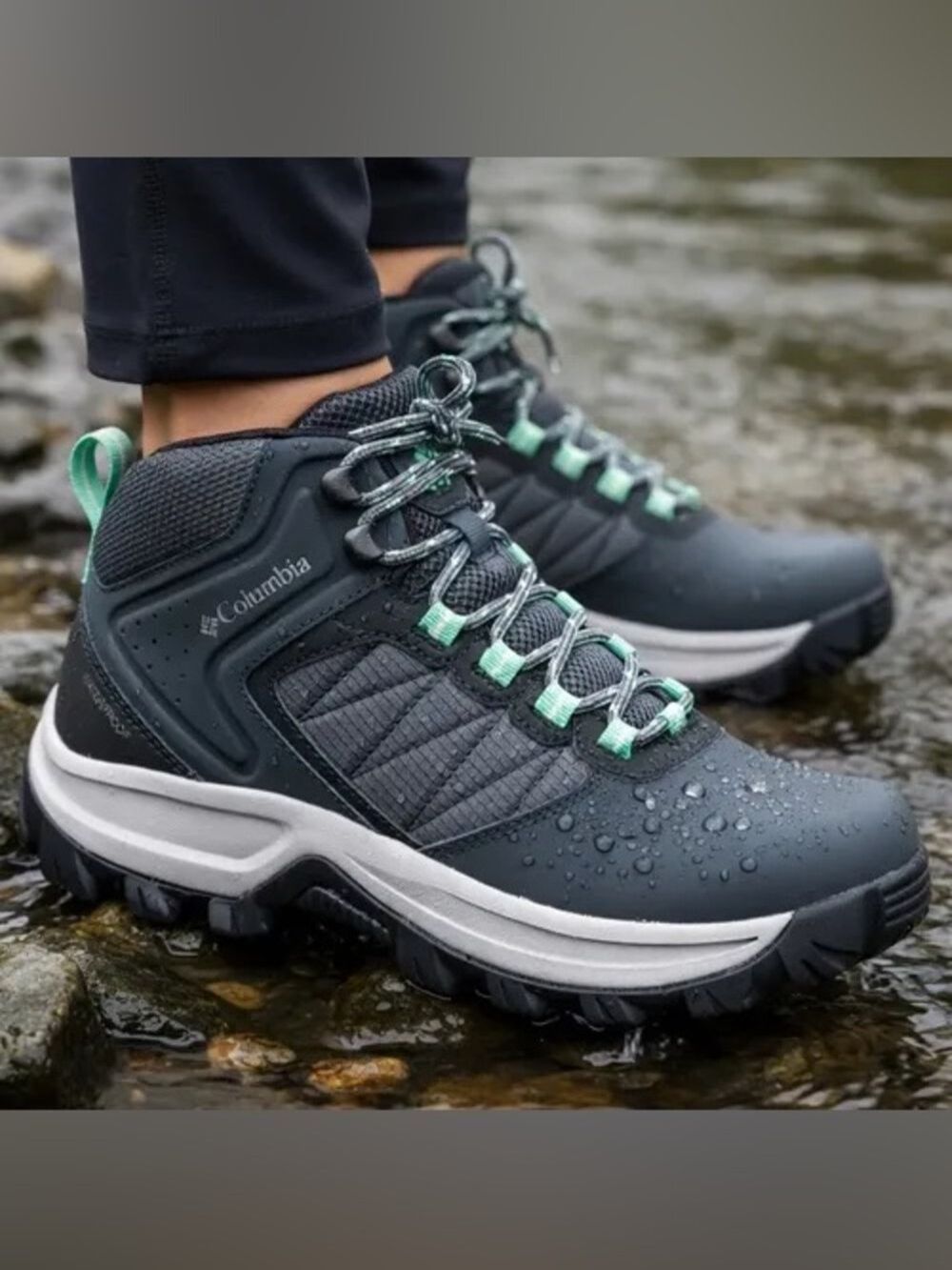 Columbia Women's Transverse Waterproof Lace-Up Lightweight Hiking Boots